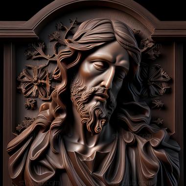 3D model st jesus (STL)